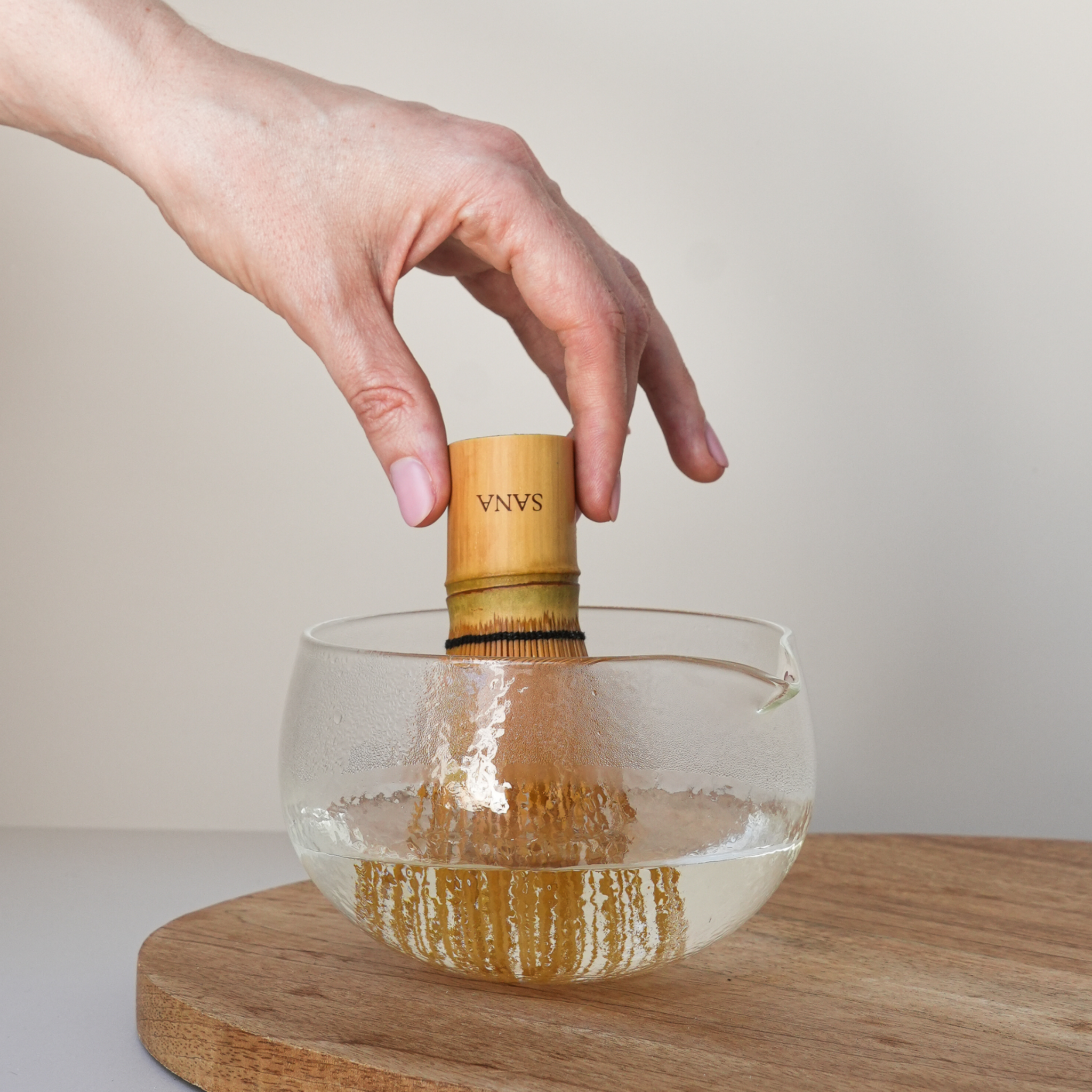 SANA Bamboo Matcha Whisk (100 prong)