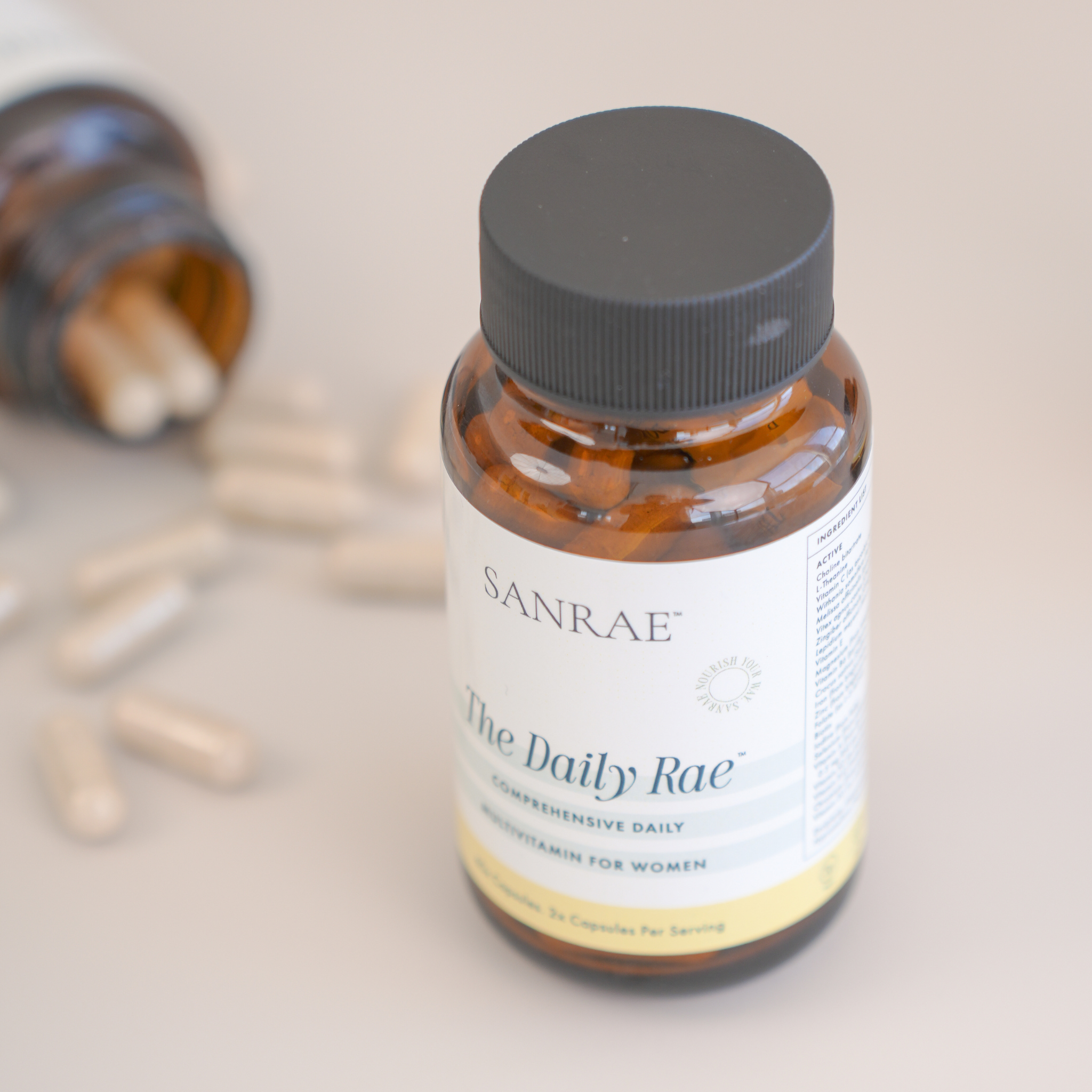 SANRAE The Daily Rae™ - Comprehensive Daily Multivitamin for Women (60 Capsules - 30 Servings)