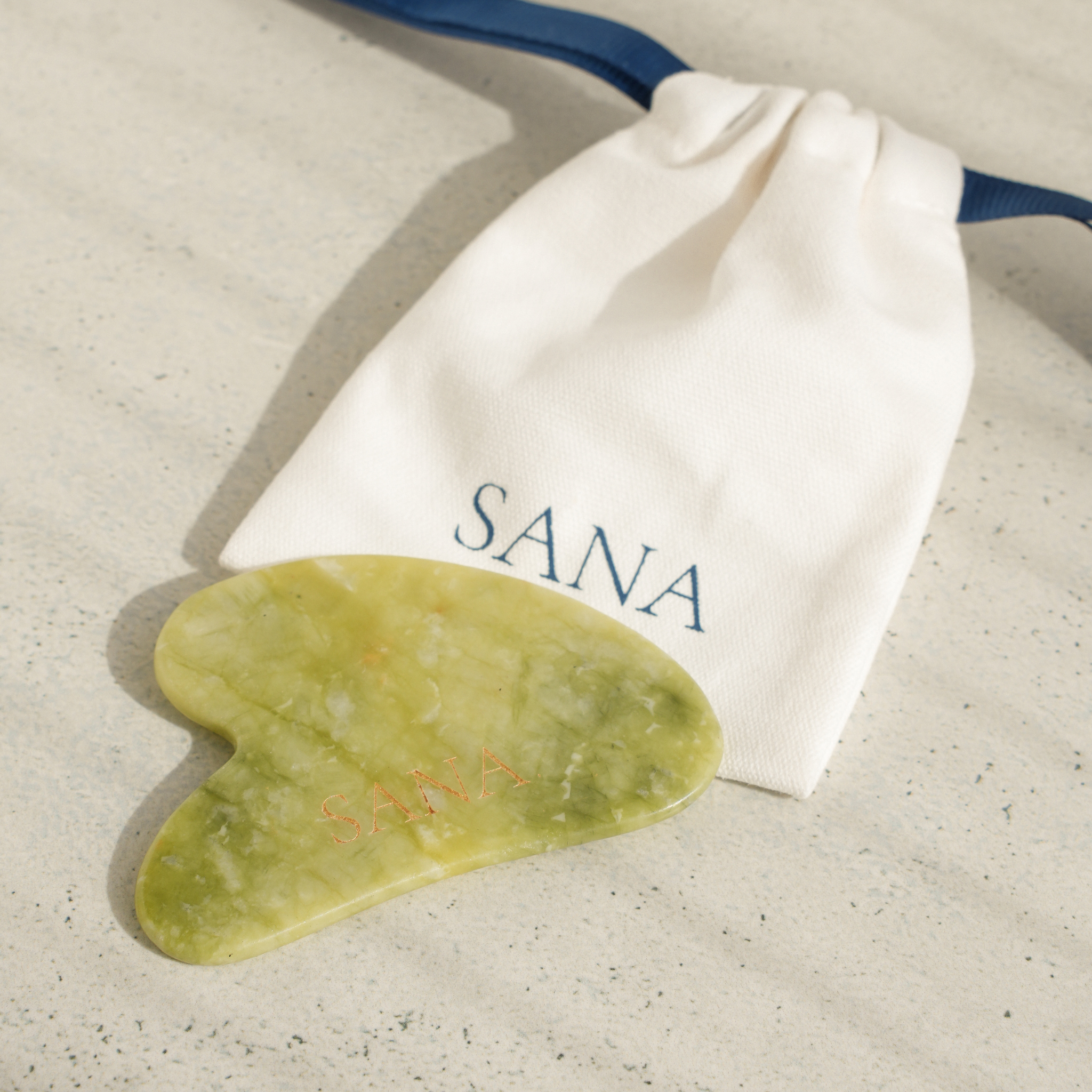 SANRAE Jade Gua Sha Beauty Tool