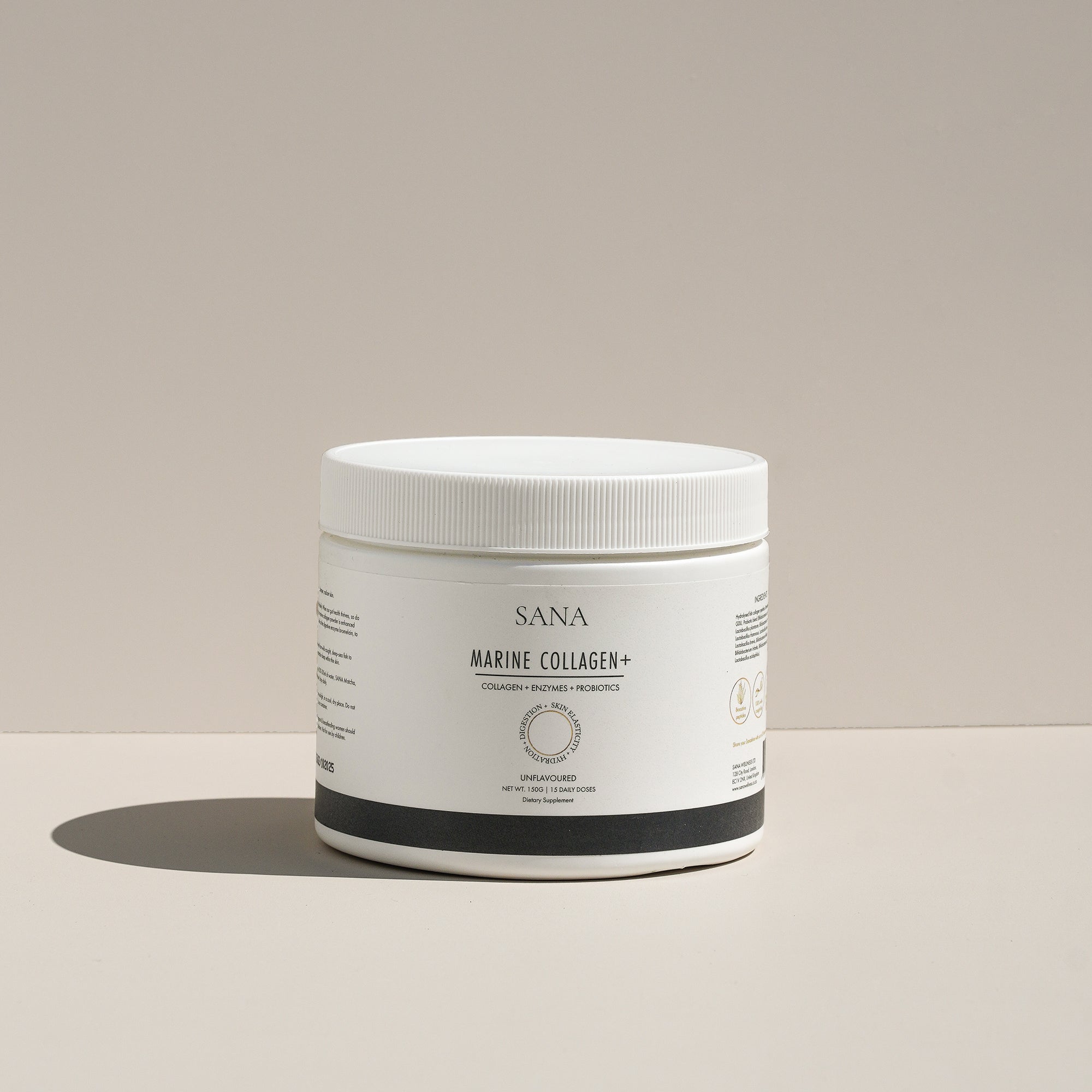 SANRAE (Formerly SANA) Marine Collagen+ with Probiotics & Digestive Enzymes