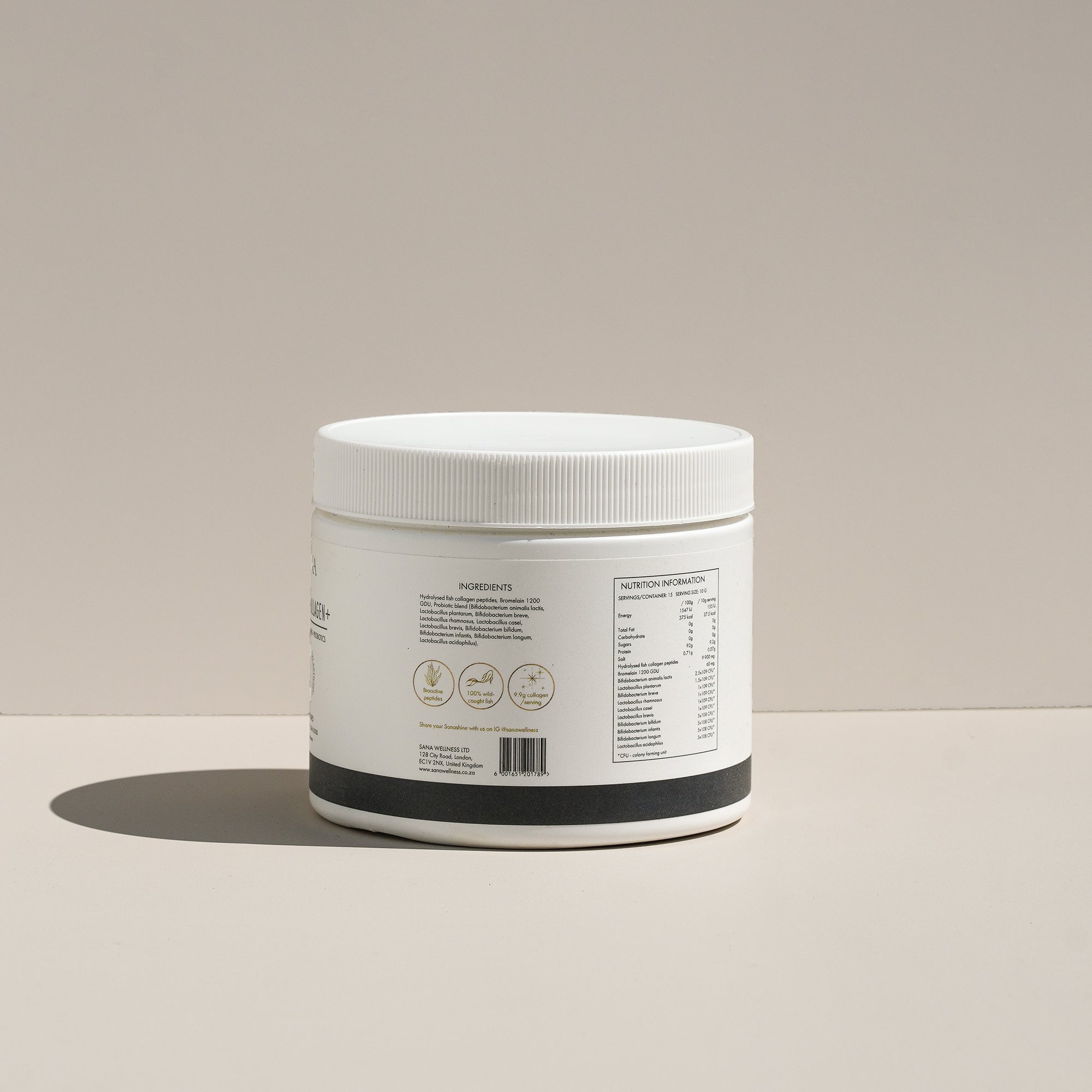 SANRAE (Formerly SANA) Marine Collagen+ with Probiotics & Digestive Enzymes