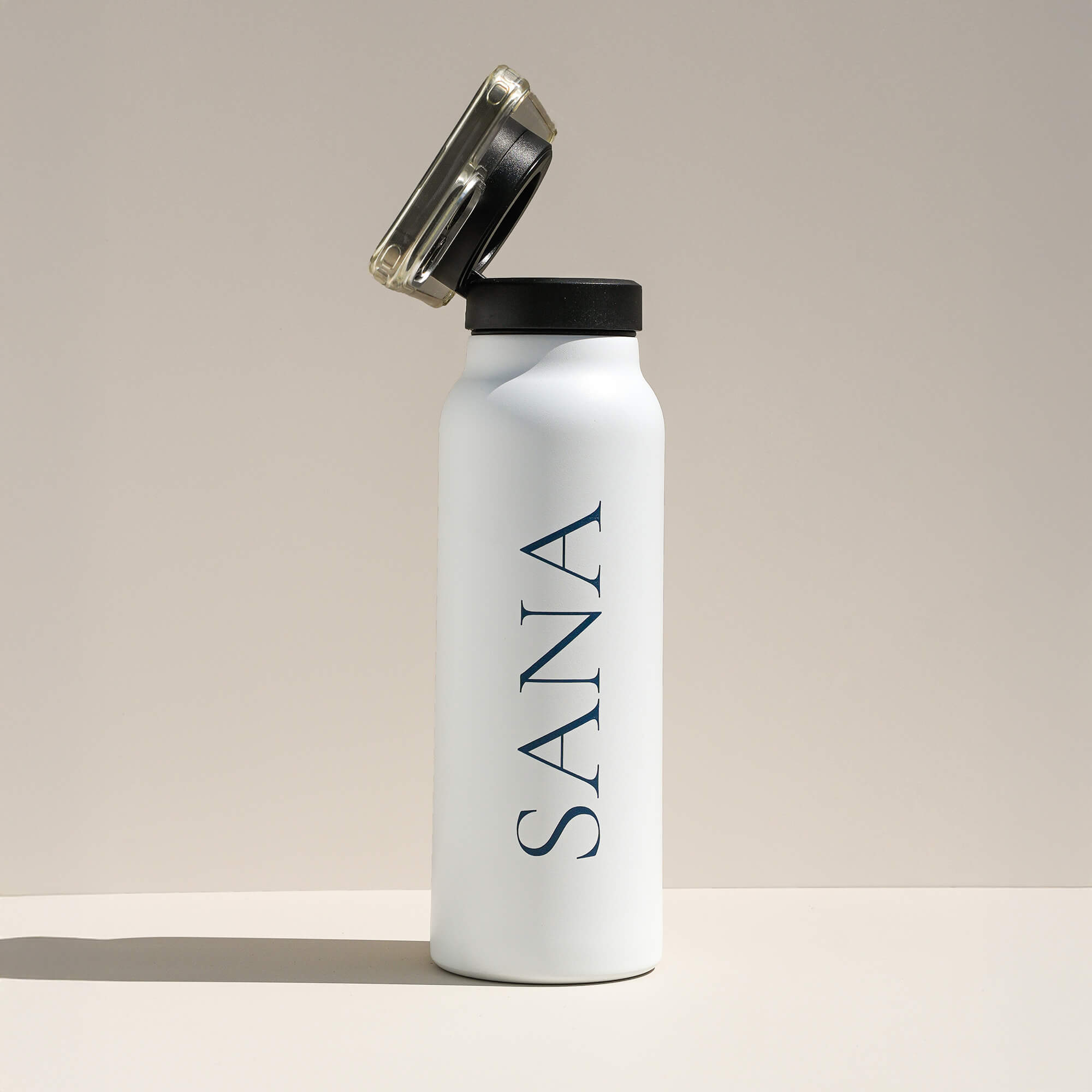 SANRAE (Formerly SANA) MagSafe Water Bottle (720ml) with Magnetic Phone Tripod Mount