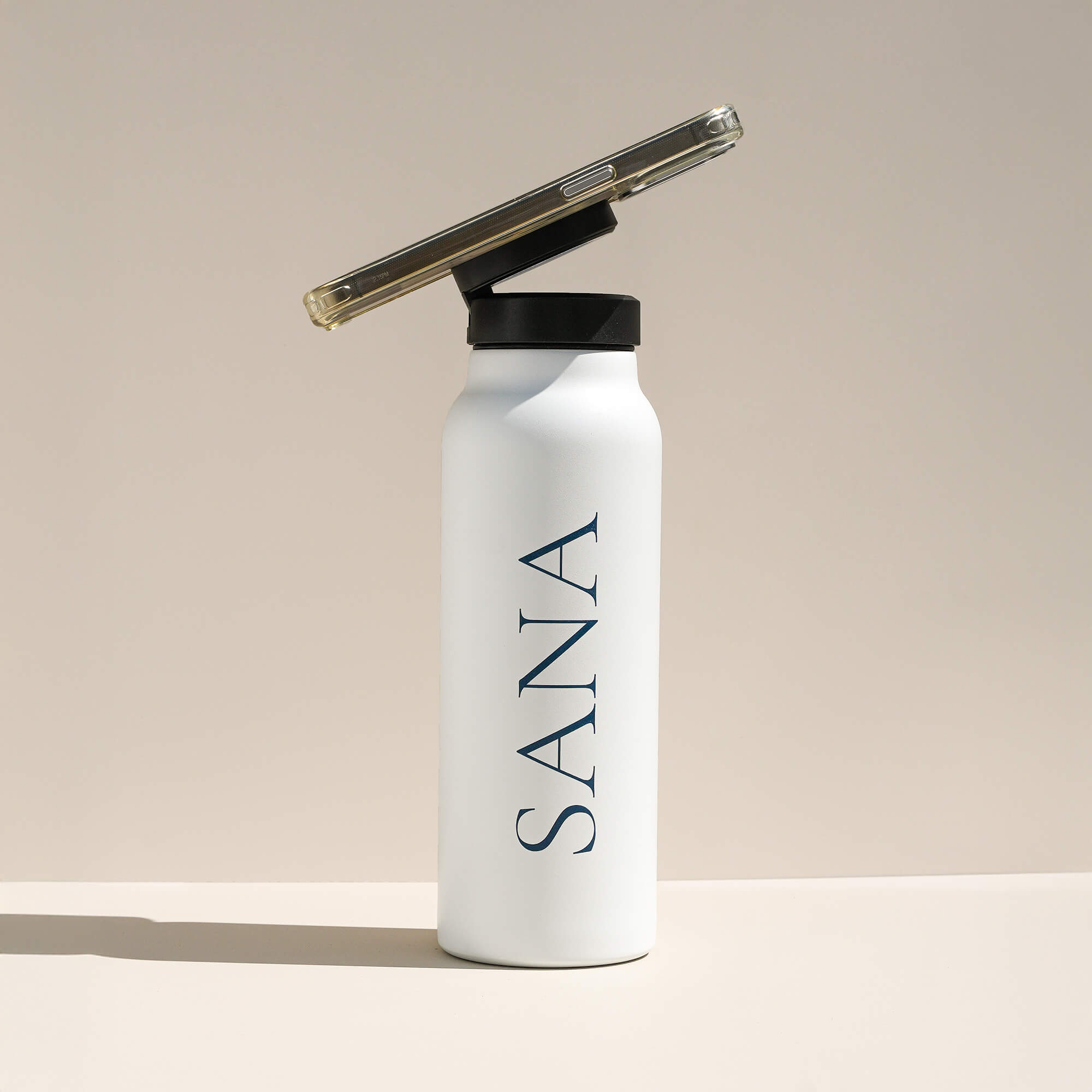 SANRAE (Formerly SANA) MagSafe Water Bottle (720ml) with Magnetic Phone Tripod Mount