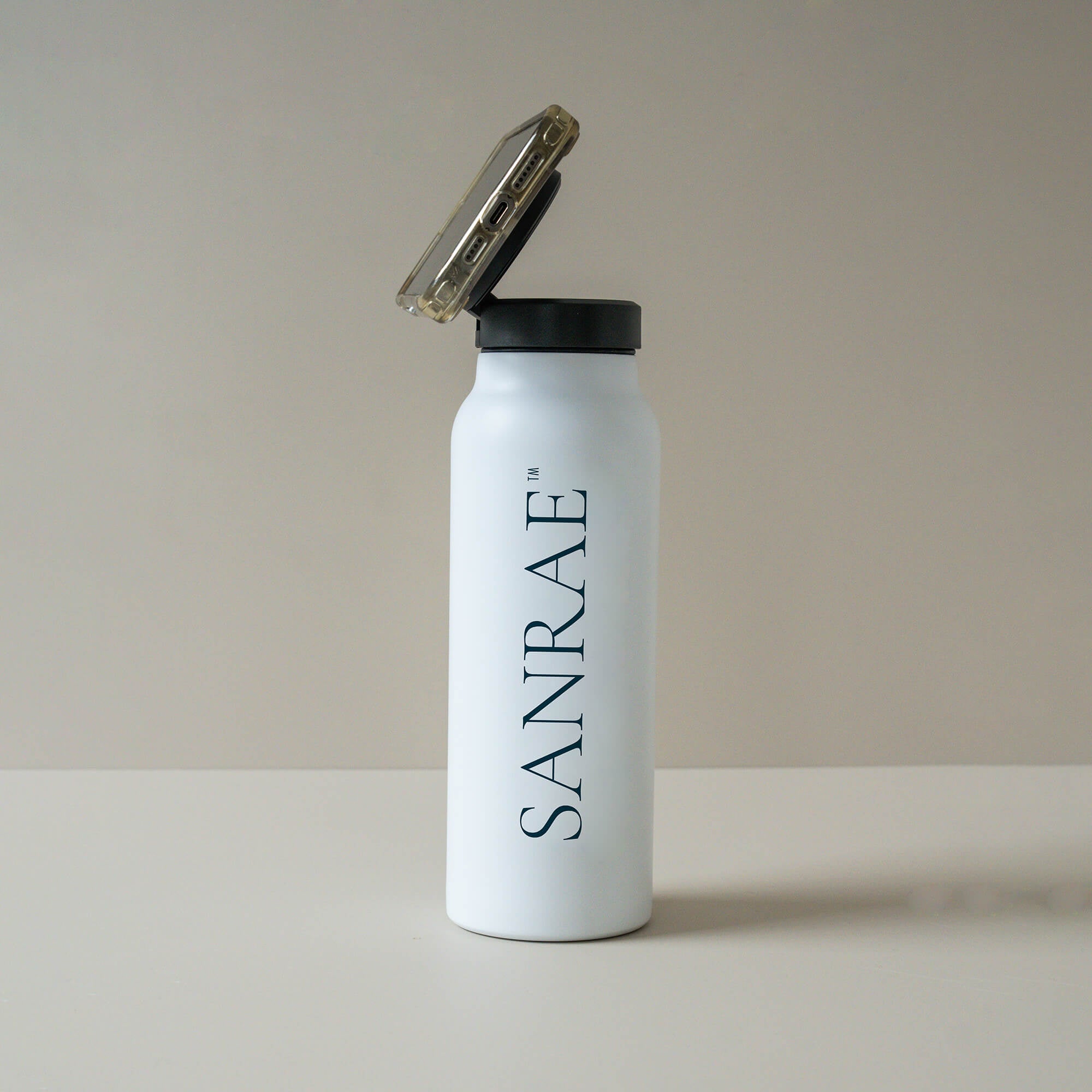SANRAE (Formerly SANA) MagSafe Water Bottle (720ml) with Magnetic Phone Tripod Mount