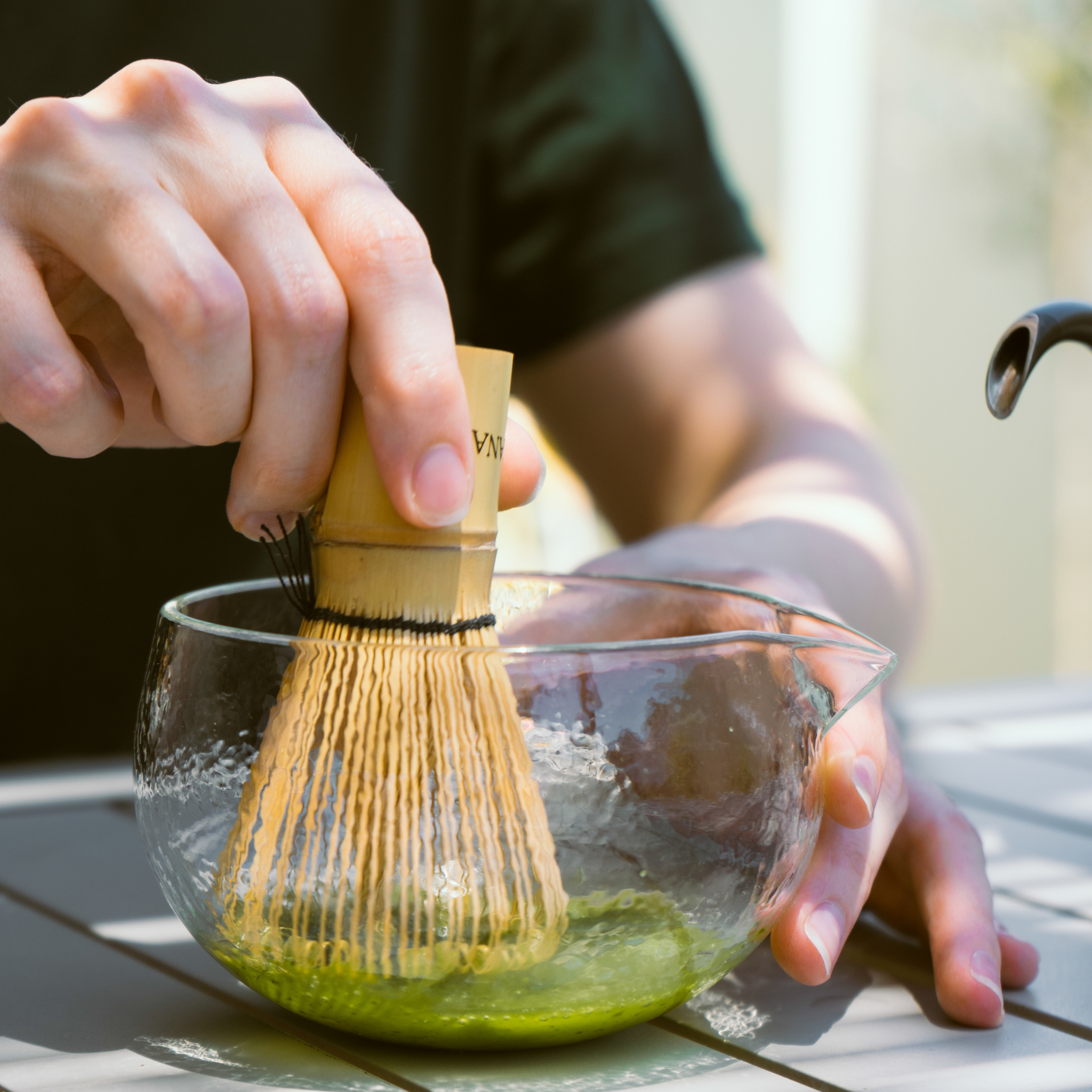 SANA Organic Matcha + Bamboo Matcha Whisk Set