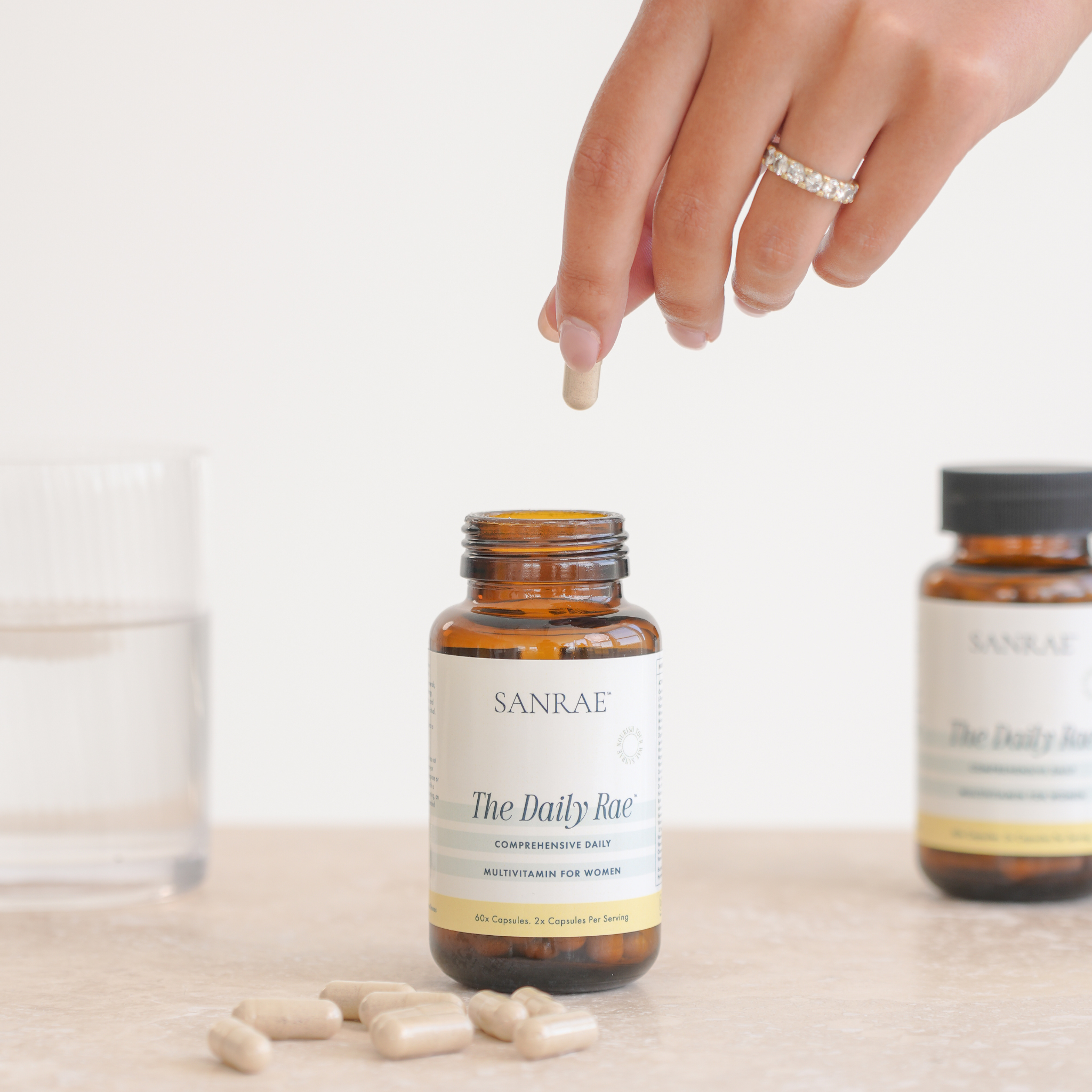 SANRAE The Daily Rae™ - Comprehensive Daily Multivitamin for Women (60 Capsules - 30 Servings)