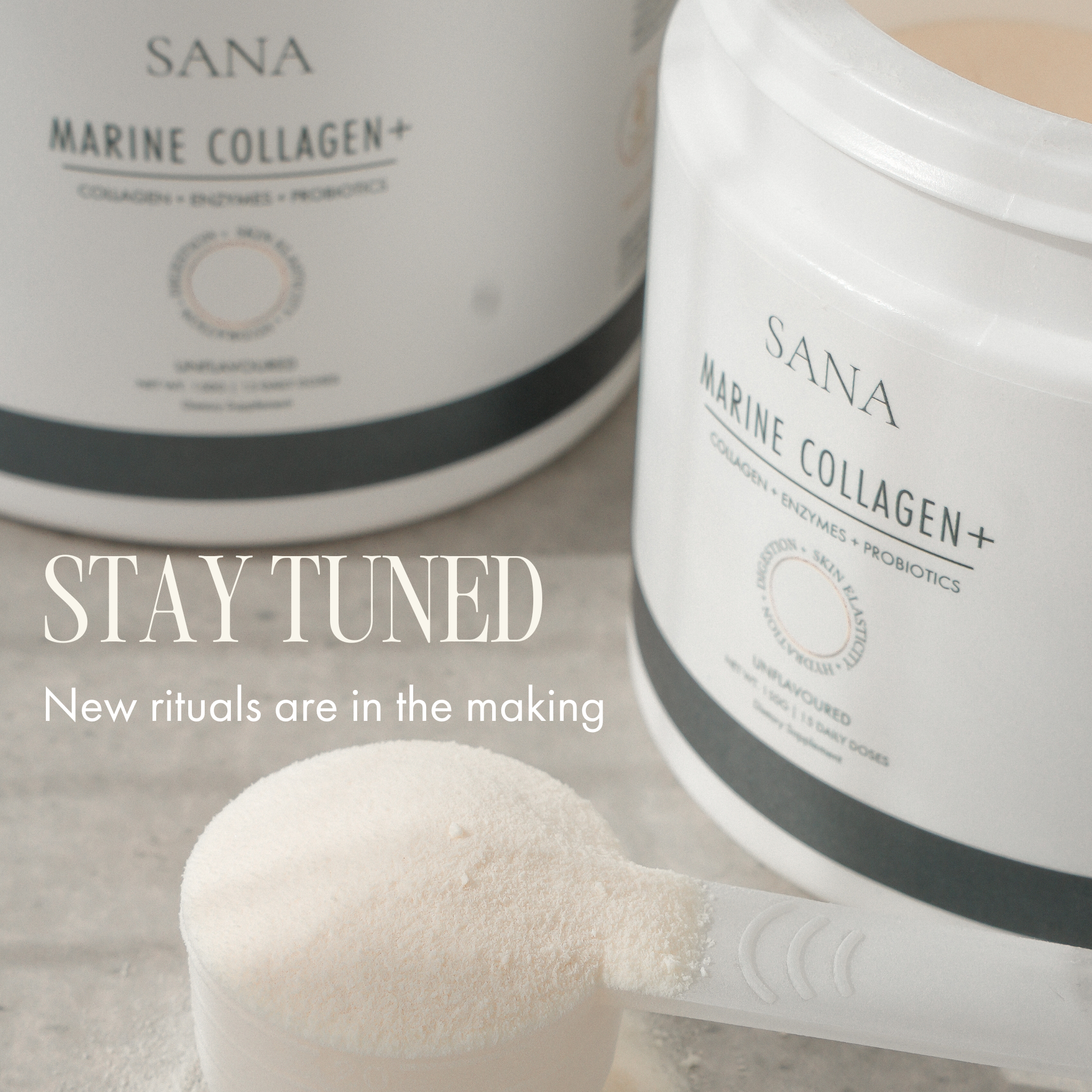 SANRAE (Formerly SANA) Marine Collagen+ with Probiotics & Digestive Enzymes