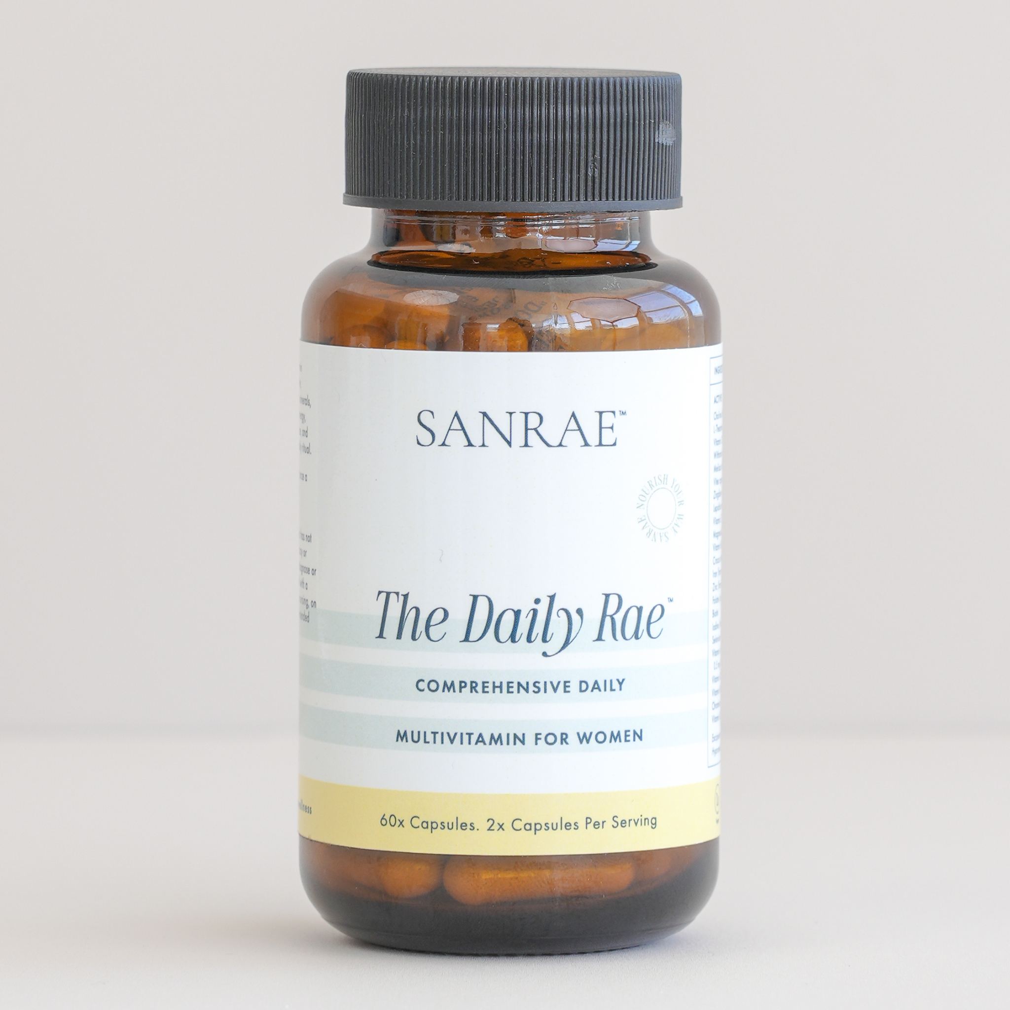 SANRAE The Daily Rae™ - Comprehensive Daily Multivitamin for Women (60 Capsules - 30 Servings)