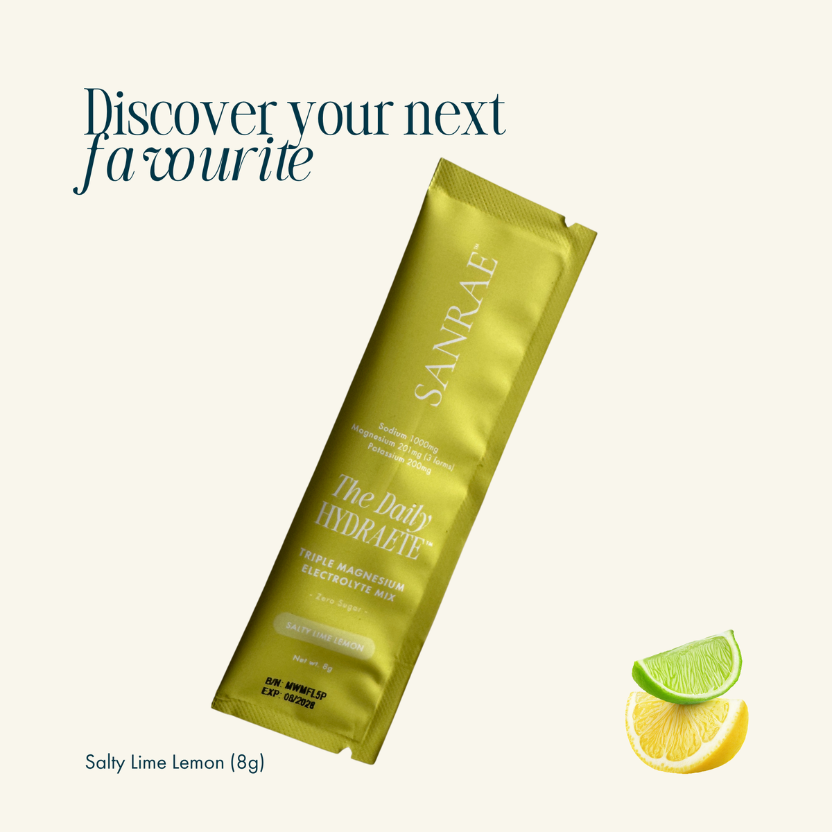 The Daily Hydraete™ Sachet