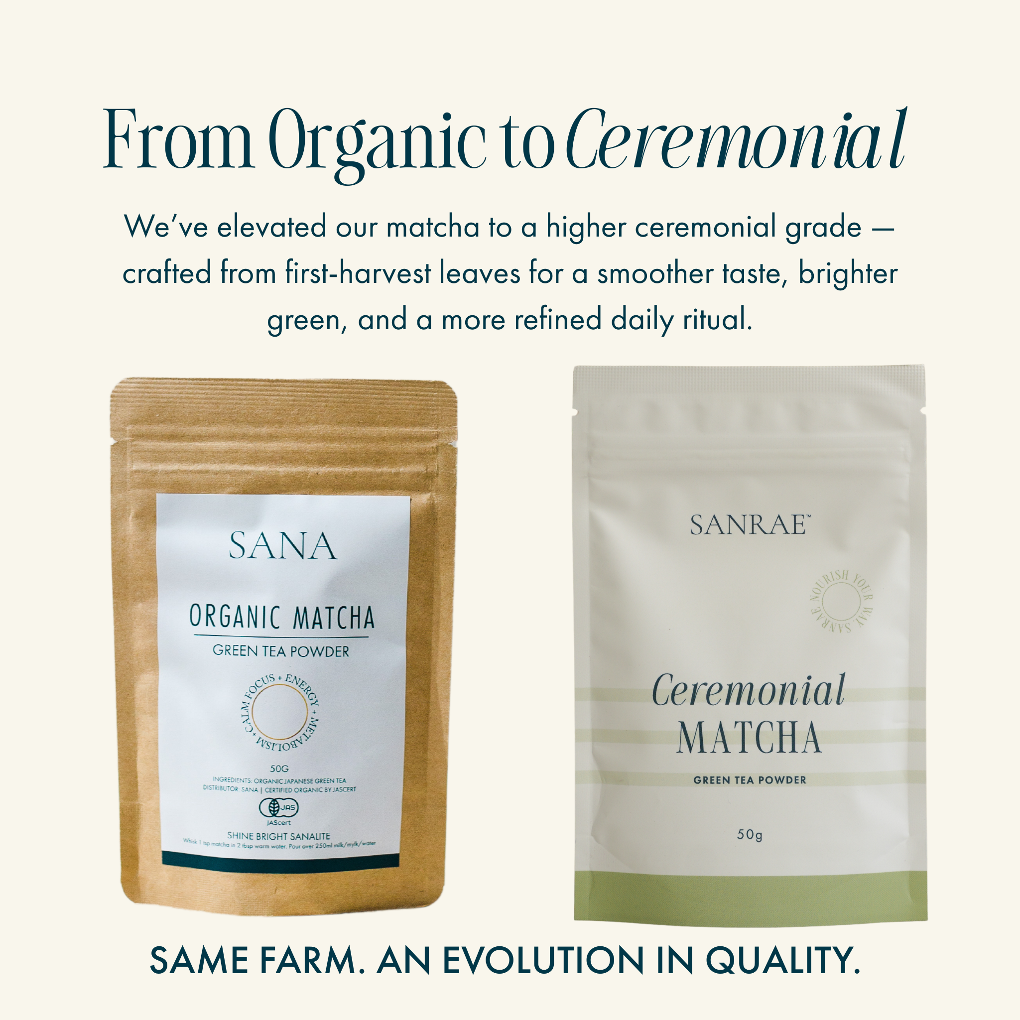 SANRAE Ceremonial Matcha (50g)