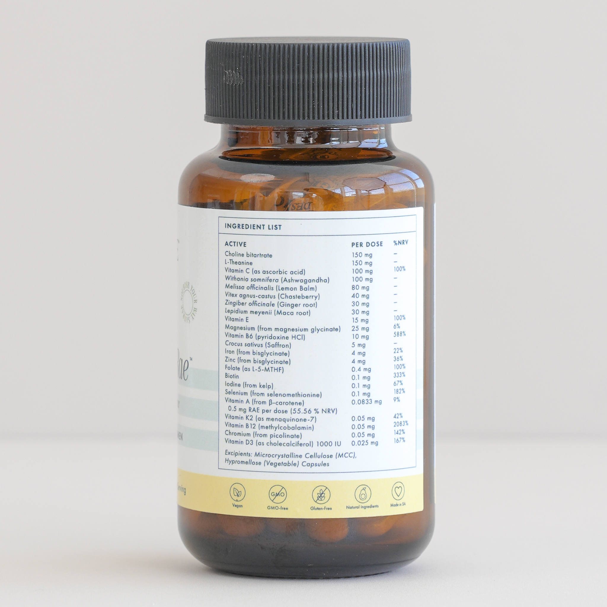 SANRAE The Daily Rae™ - Comprehensive Daily Multivitamin for Women (60 Capsules - 30 Servings)