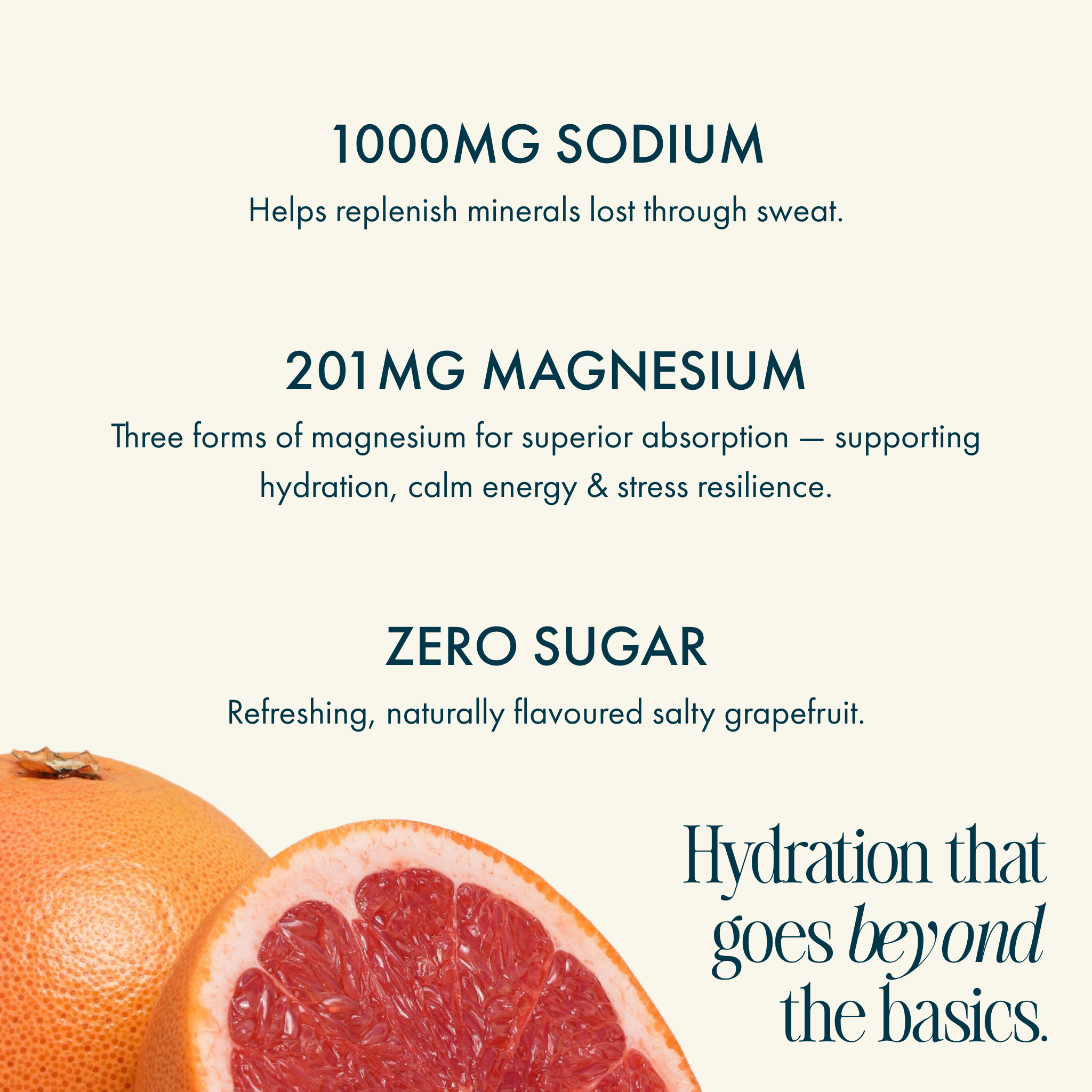 SANRAE™ The Daily Hydraete™ Electrolytes - Salty Grapefruit