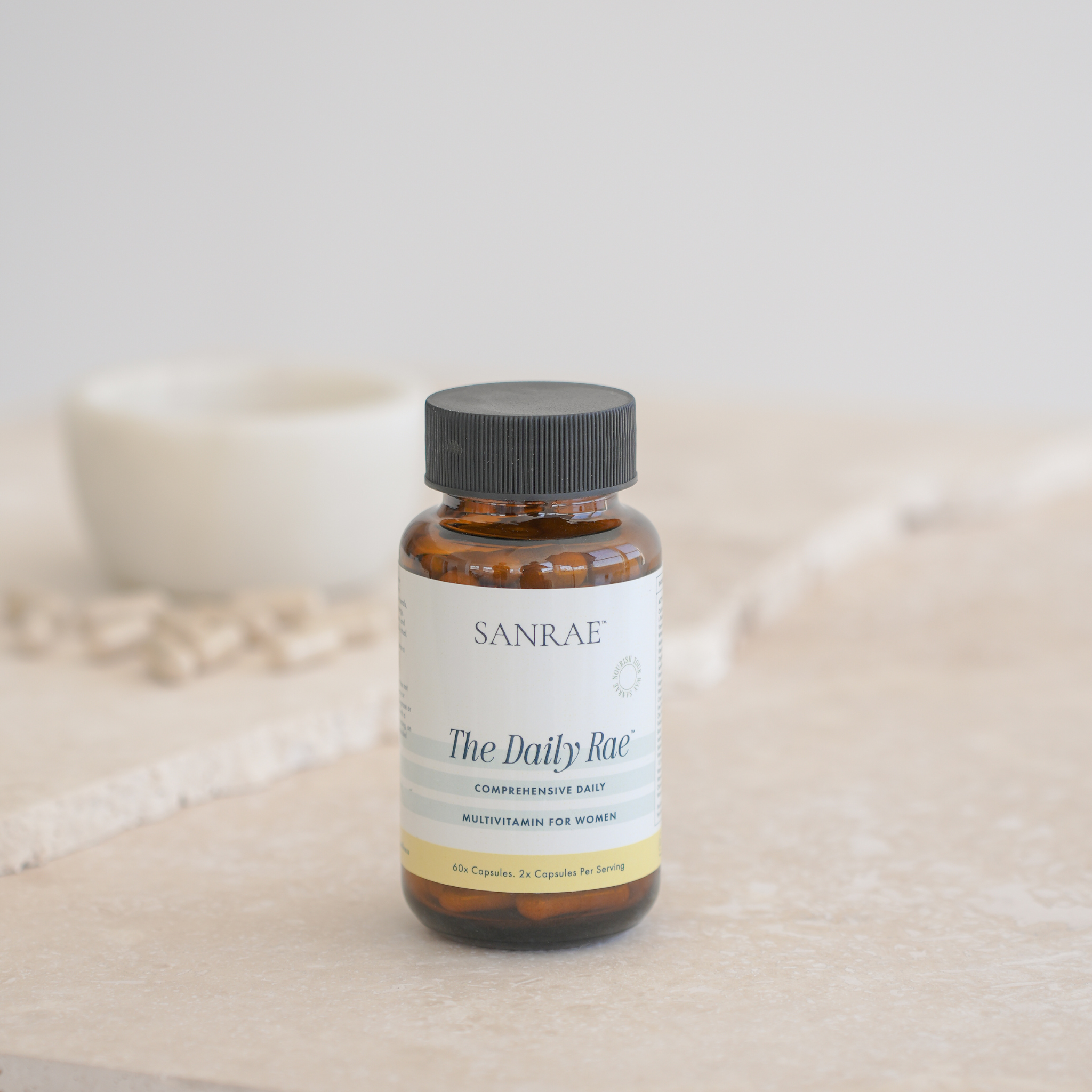 SANRAE The Daily Rae™ - Comprehensive Daily Multivitamin for Women (60 Capsules - 30 Servings)